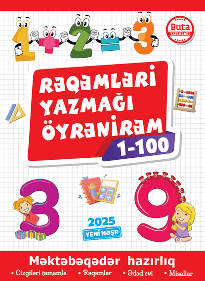 Rəqəmləri Yazmağı Öyrənirəm 1-100