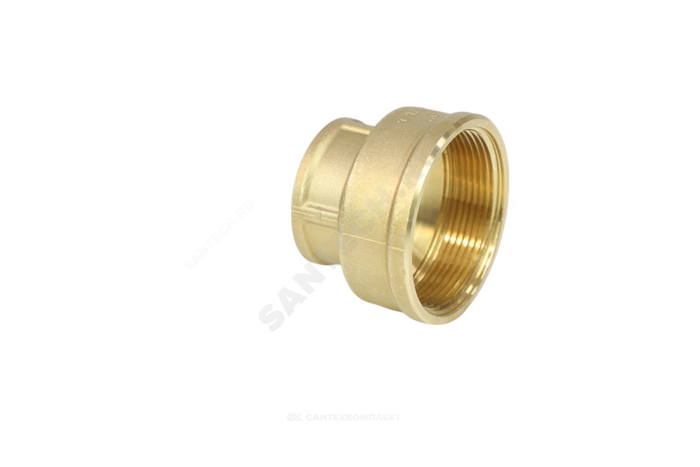 Муфта латунь переходная Ду 25х15 (1"х1/2") ВР/ВР LD LD.65.516.2515