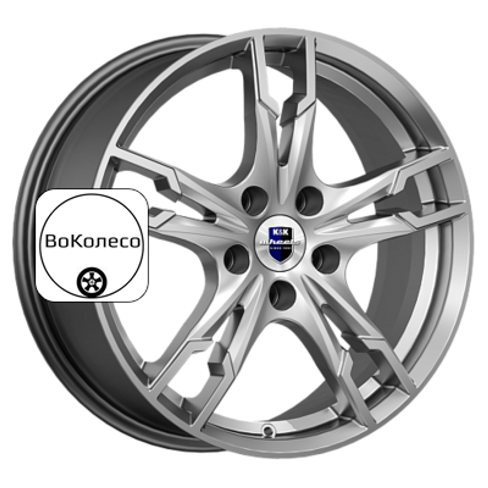 7x17/5x114,3 ET50 D67,1 Солар (КС875) Дарк платинум K&K