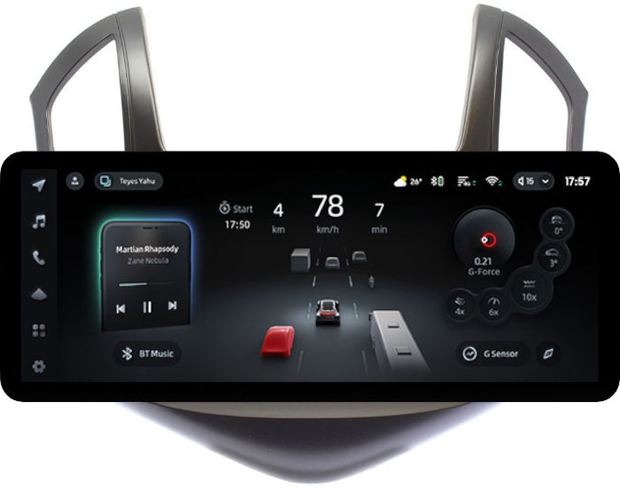 Магнитола для Chevrolet Cruze 1 2012-2015 (рамка черная) - Teyes CC4PRO монитор 12.3" 2K QLED + рамка 9, Android 13, Быстрейшая, Snapdragon 778G, ИИ, CarPlay, DSP, 4G SIM-слот