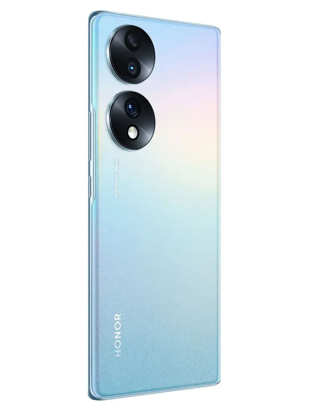 Honor Смартфон HONOR 70 Dual SIM, Камера 54 МП с ИИ для съемки видео и фото, OLED 120 Гц, 66 Вт, процессор Snapdragon 778G+, 2 слота SIM Global 12/256 ГБ, Nano-SIM, голубой