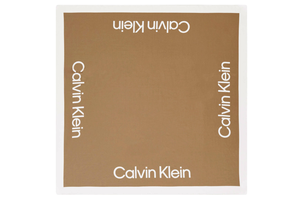 Платок Calvin Klein - коричневый(K60K612882)