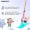Самокат-снегокат зимний 2 в 1 «Красотка», цвет розовый
