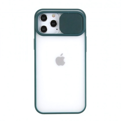 Чехол ТПУ с защитой камеры для iPhone 12 Pro Max, 011929 Голубой