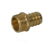 Переходник штуцерный латунь неразъемный для шланга Дн 16х1/2" НР SantechSystems