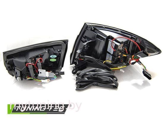 Задние фонари LED BAR SEQ TAIL LIGHTS BLACK для BMW F30 11-18