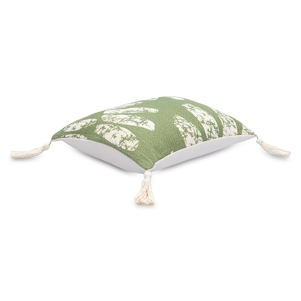 Подушка декоративная с рисунком flowers и кисточками из коллекции ethnic, 30х45 см