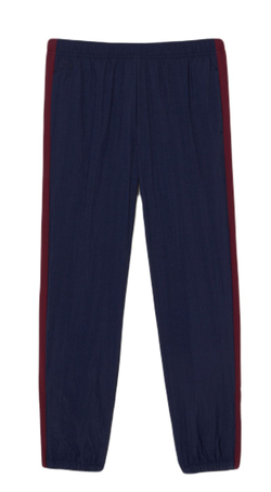 Детские теннисные брюки Lacoste Unisex Colorblock Sweatpants - navy blue
