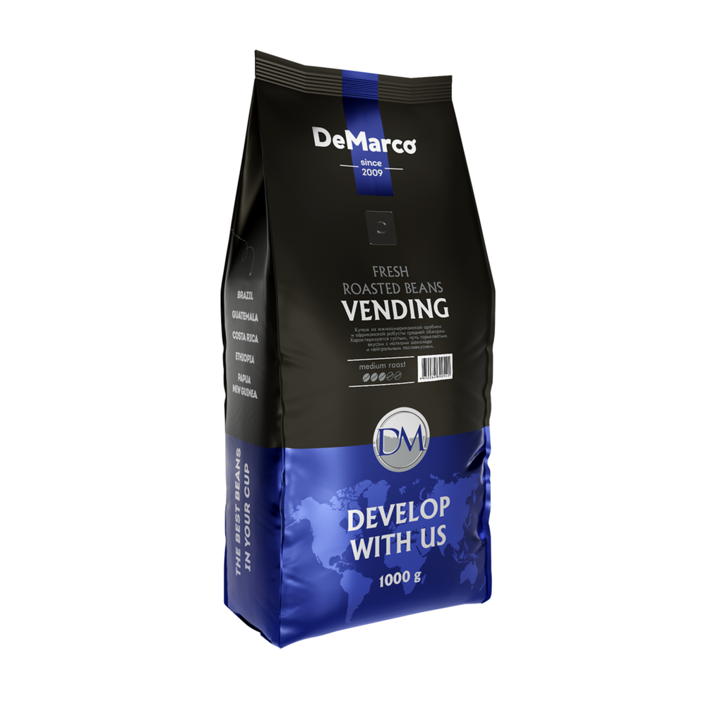 Кофе в зернах FRESH ROAST "VENDING" DeMarco