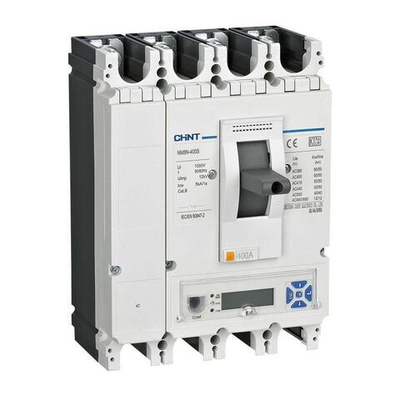 Выключатель автоматический 4п 250А 100кА NM8N-400H EM с электр. расцеп. LCD (R) CHINT 269462