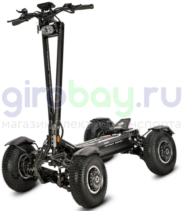 Электросамокат WHITE SIBERIA TEVERUN BANDIT 4x4 7200W 60V/60Ah фото №5