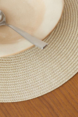 ZARA HOME КРУГЛАЯ САЛФЕТКА (УПАКОВКА ИЗ 2 ШТУК), БЕЖЕВО-КОРИЧНЕВЫЙ