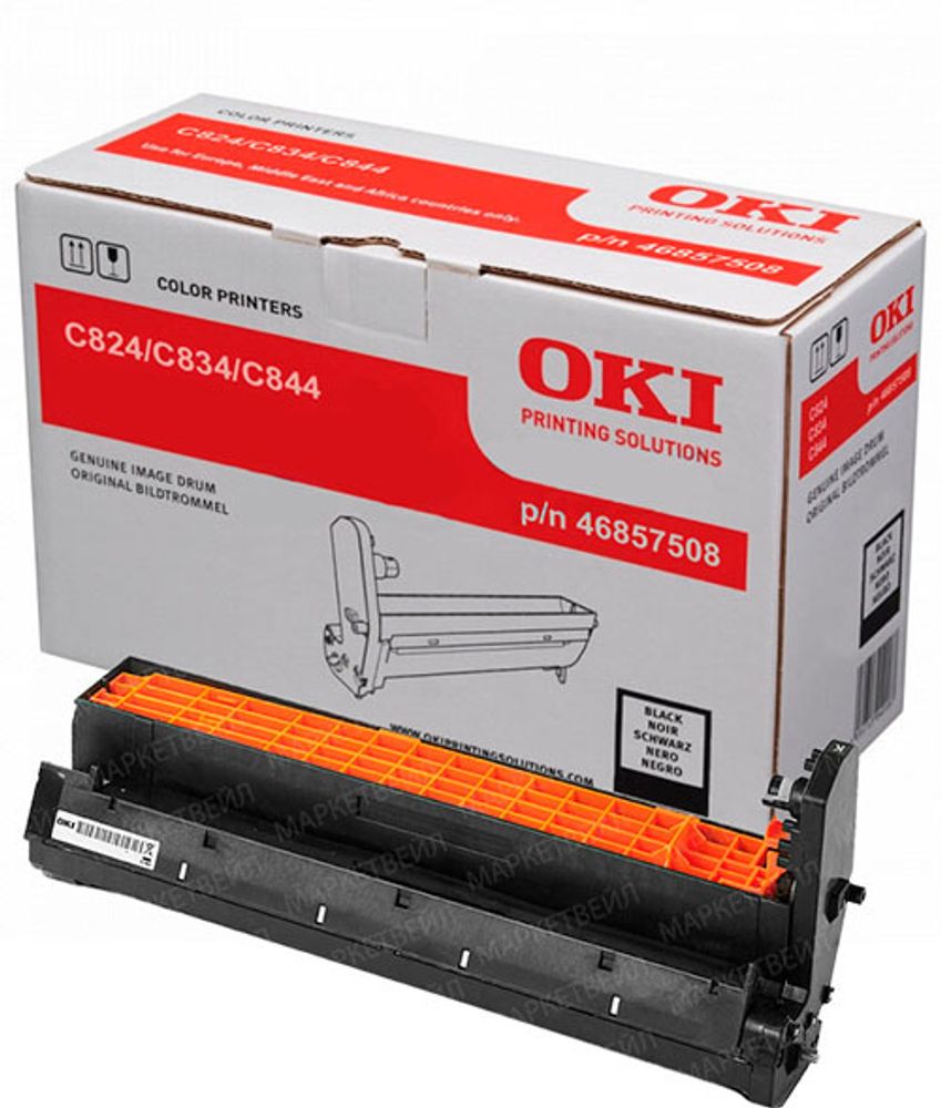 Фотобарабан Oki 46857508 для C824, C834, C844 черный (30K) Фотобарабан Oki 46857508 для C824, C834, C844 черный (30K)
