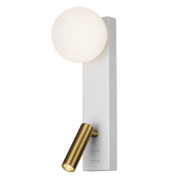 Светильник с выключателем LED 3W 3000K/1*G9 CL704450 белый/бронза Декарт Citilux