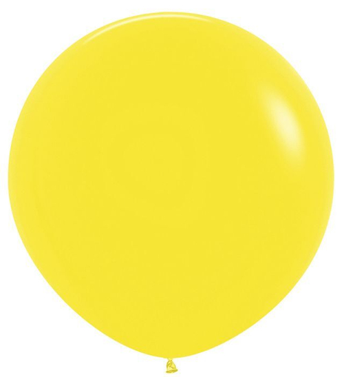 Шар 24" Желтый, Пастель / Yellow 020 Sp