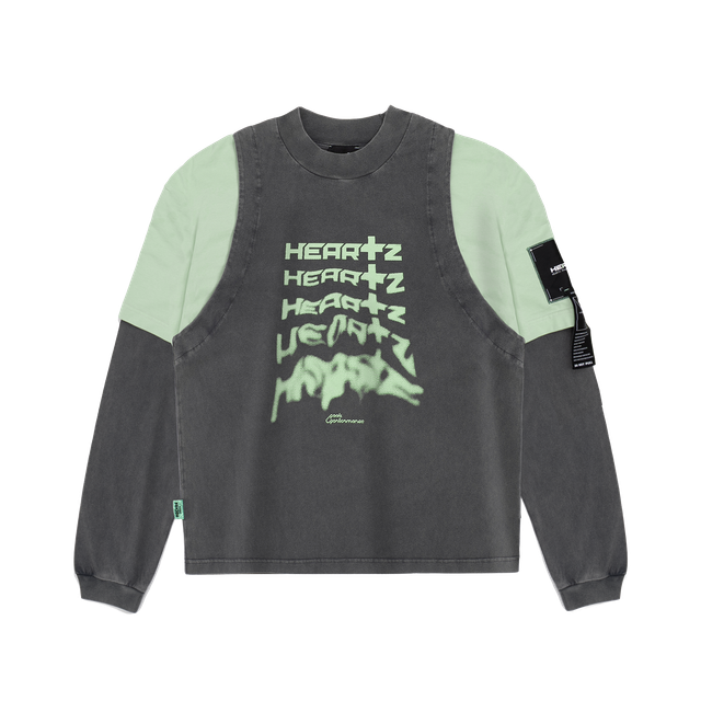 «Dissolution» Layered Longsleeve