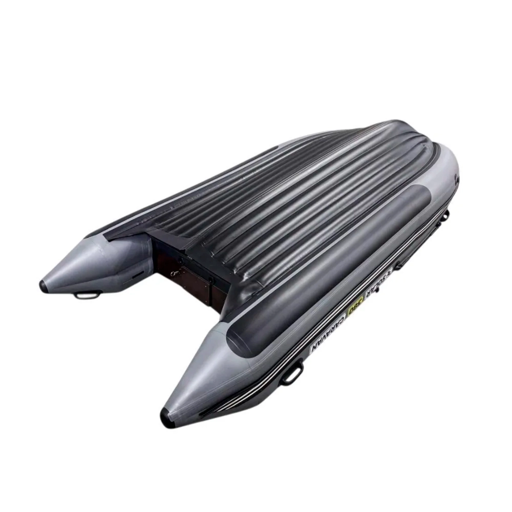 Лодка ПВХ Solar-380 Caravan K серый