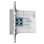 SKANDY Розетка USB A+A 3,1А SK-R15S серебряный IEK