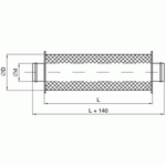 Шумоглушитель SCr 355/900