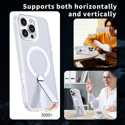 Прозрачный чехол Mesh Pro Magnetic Case для iPhone 16 Pro