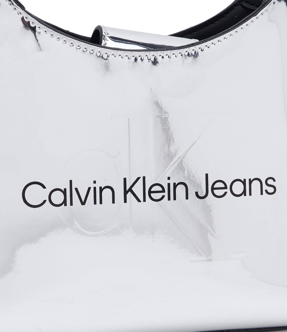 Сумка через плечо CALVIN KLEIN JEANS - серебряный(K60K611860)