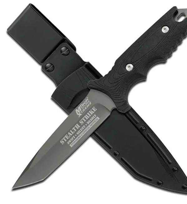 Нож туристический MX 8071 (Страйк) черный