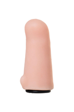 Женский страпон с вагинальной пробкой Woman Strap - 18 см. (Цвет: телесный)