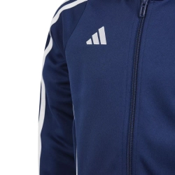Детская теннисная толстовка Adidas Kids Tiro 24 Training - team navy blue/white