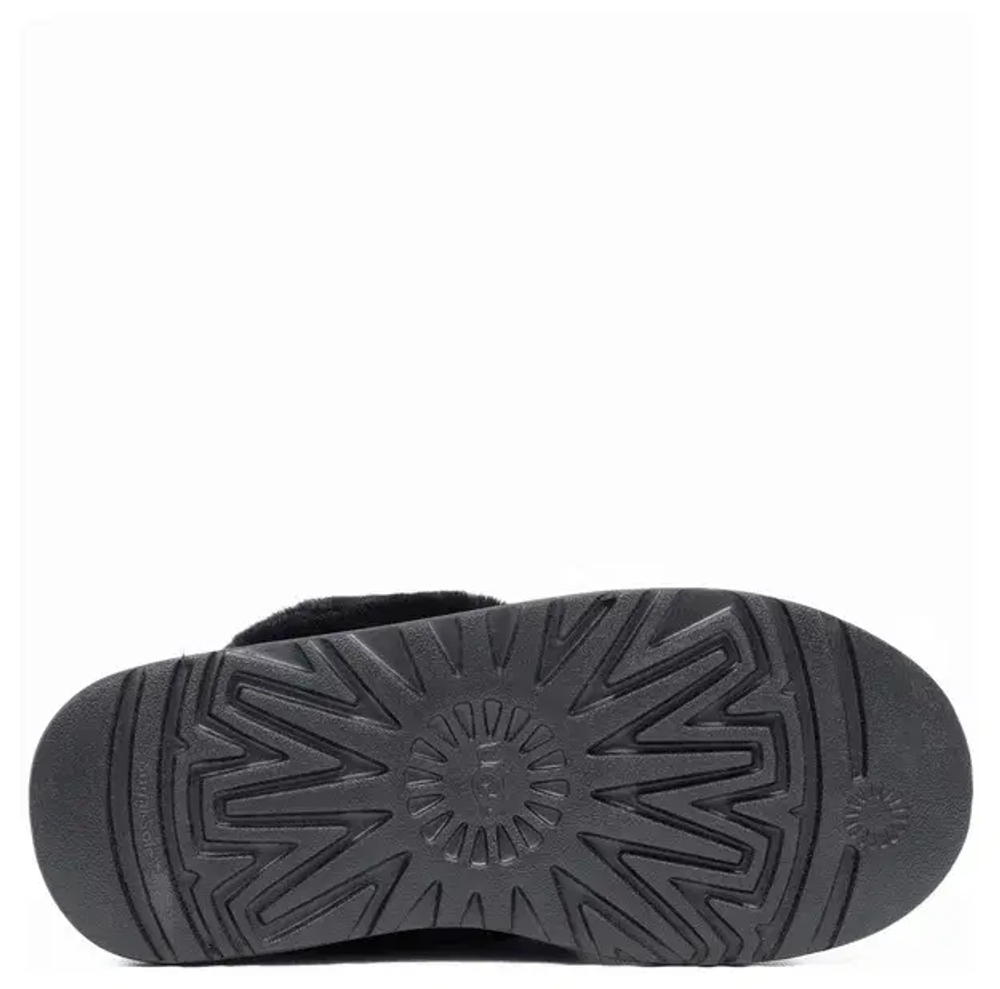 Ugg Hailey Fluff Slippers Black