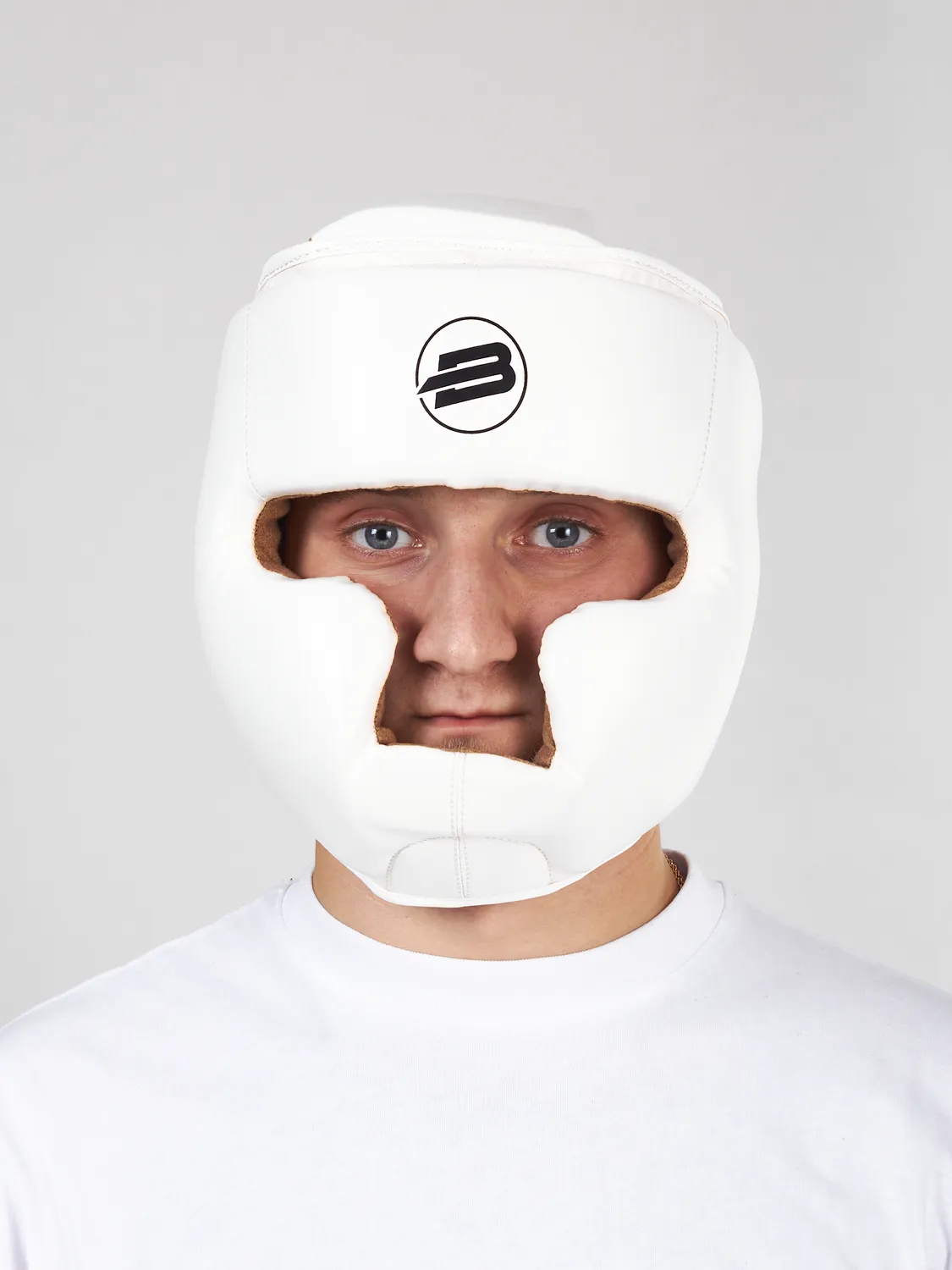 Шлем BoyBo для карате, BH100 белый
