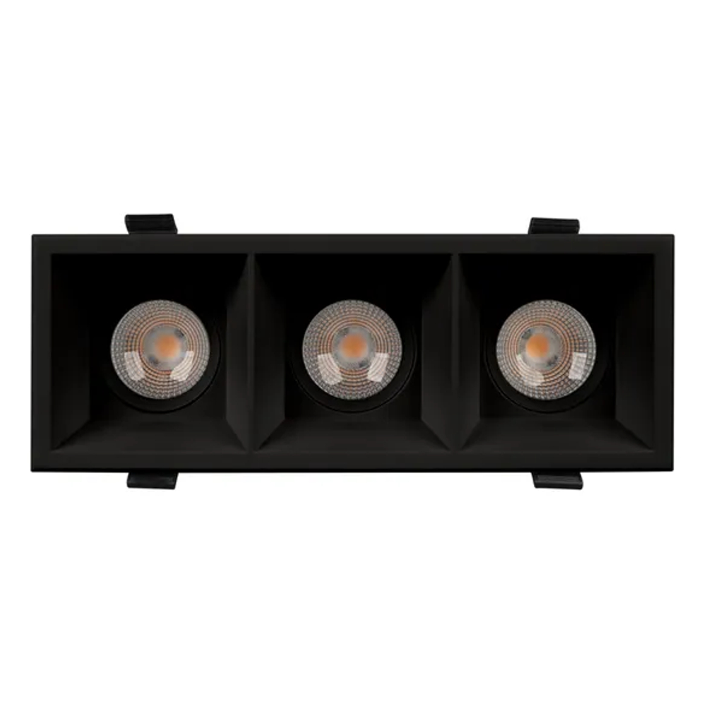 Светильник MS-FLOW-BUILT-S230x85-3x12W Day4000 (BK, 15 deg, 230V) (Arlight, IP20 Металл, 5 лет) 055940