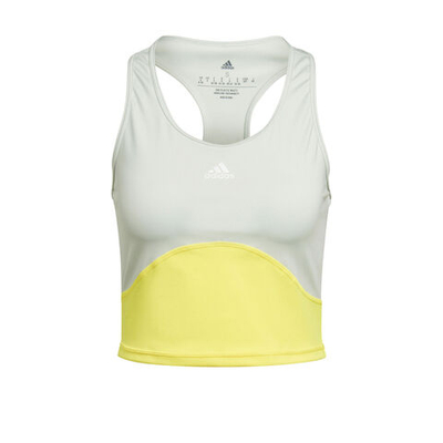 Женская теннисная майка adidas High Intensity Cropped Tank Top Women - Green