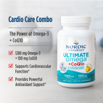 Nordic Naturals, Ultimate Omega® с коэнзимом Q10, со вкусом лимона, 60 капсул