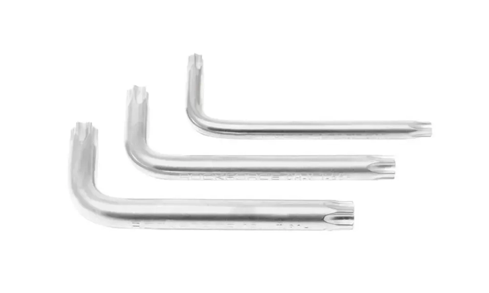 Ключ Г-образный TORX длинный T-55H с отверстием RockForce##Rock FORCE RF-76755L