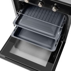 Газовый духовой шкаф Maunfeld MGOG 673B