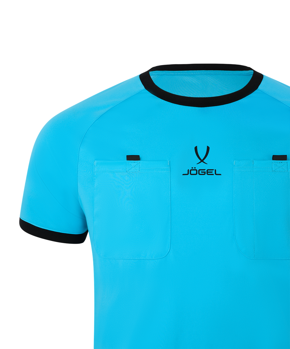Футболка судейская Referee tee, голубой