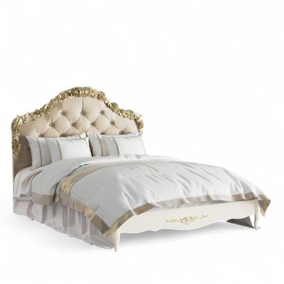 Кровать с мягким изголовьем 140*200 R414
