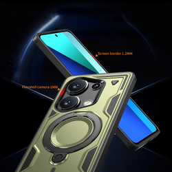 Чехол Magneto Case с кольцом для Poco M6 Pro 4G