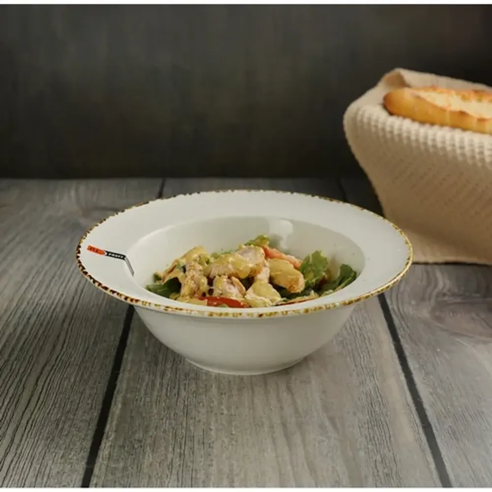 Тарелка глубокая 650 мл d 22 см h7,4 см для пасты, супа Organica Grain P.L. Proff Cuisine [6]
