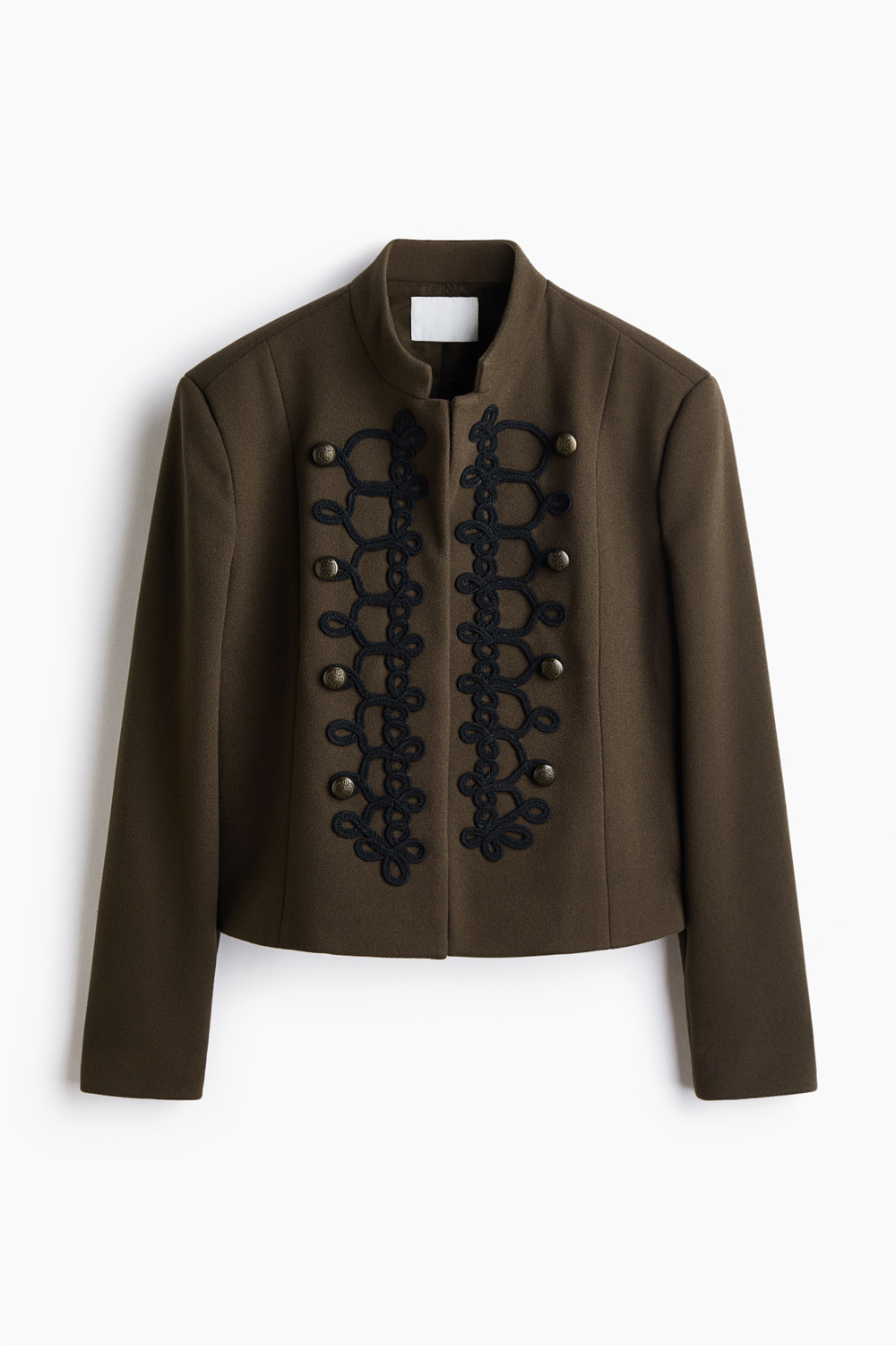 Куртка из валяной ткани с пуговицами - H&M