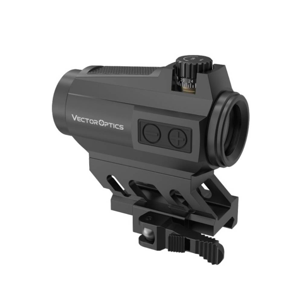 Коллиматорный прицел Vector Optics Maverick-II Plus 1x22 Solar (закрытый, объектив 22мм, 2 MOA, метка точка, picatinny, IPХ4)