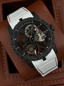 Часы Roger Dubuis Excalibur Tourbillon Skeleton 42mm DBEX0577