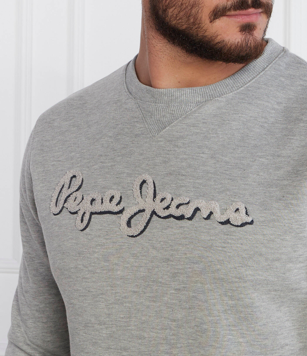Худи RYAN CREW Pepe Jeans London - серый(PM582327)