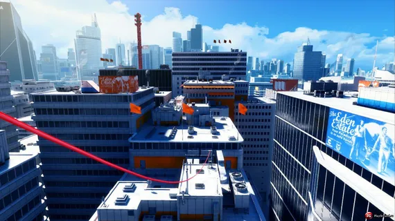 Xbox 360 Mirrors Edge (Б/У, Полностью на русском языке)