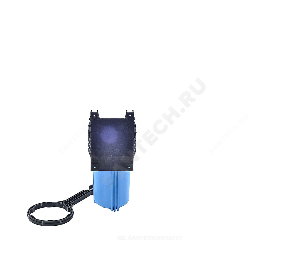 Корпус фильтра 1 М 1" ВР Ру10 1-ст без картриджей Big Blue 20" Джилекс 9059