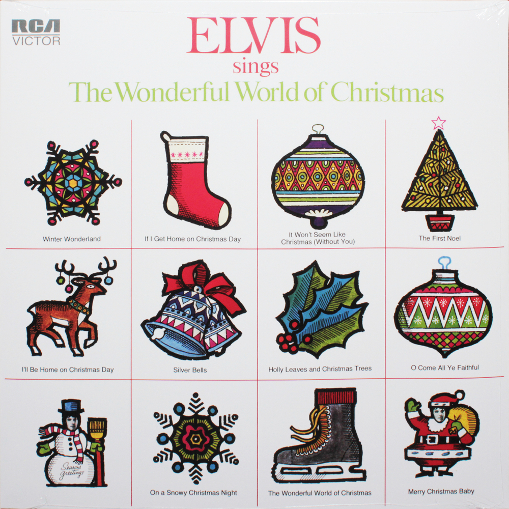 Elvis Presley / Elvis Sings The Wonderful World Of Christmas (LP)