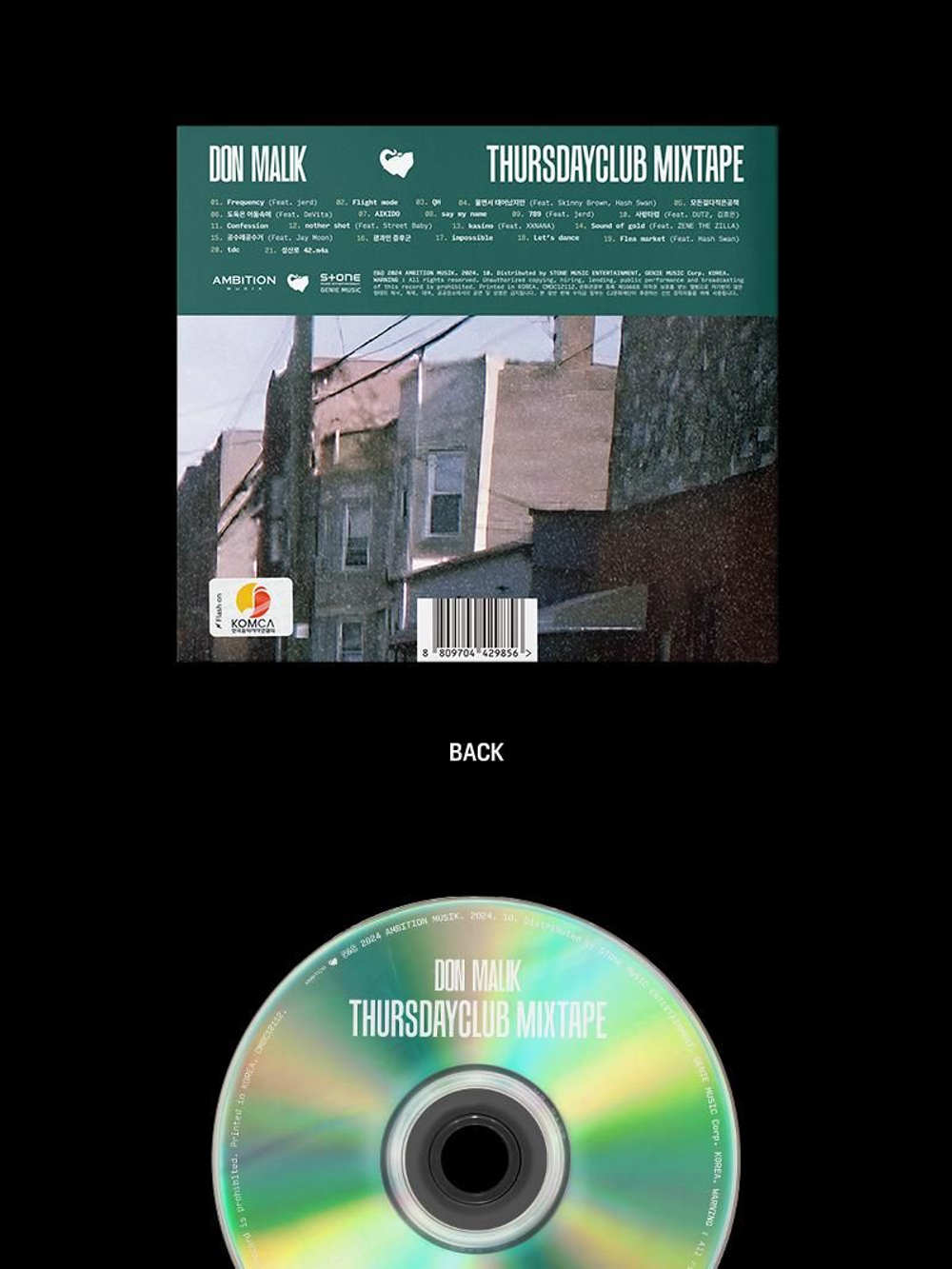 Альбом DON MALIK - THURSDAYCLUB MIXTAPE