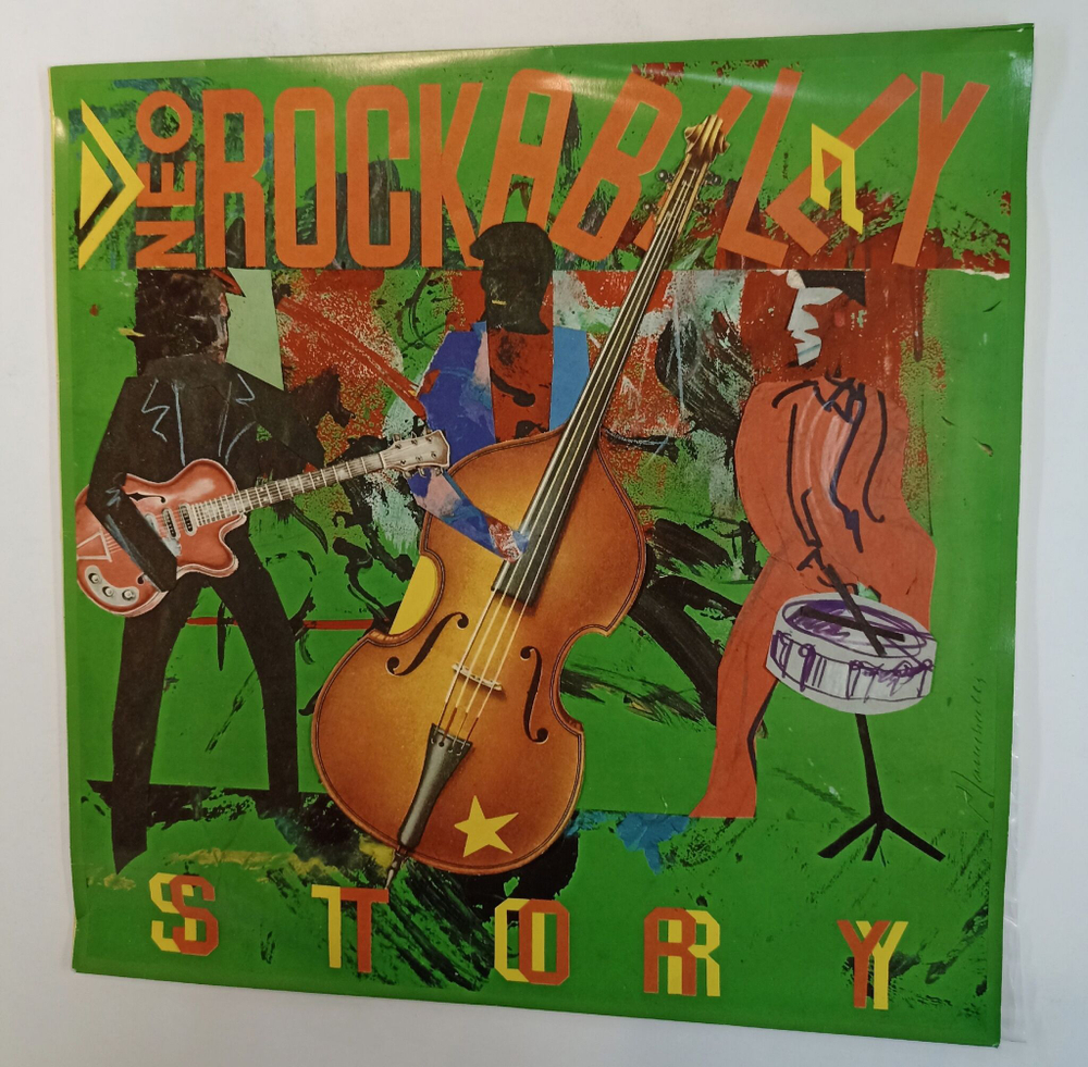 Винтажная виниловая пластинка LP Сборник Neo Rockabilly Story (Польша 1990)