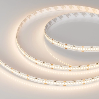 Лента RT-A252-10mm 24V Warm3000 (11 W/m, IP20, 2835, 5m) (Arlight, Открытый)