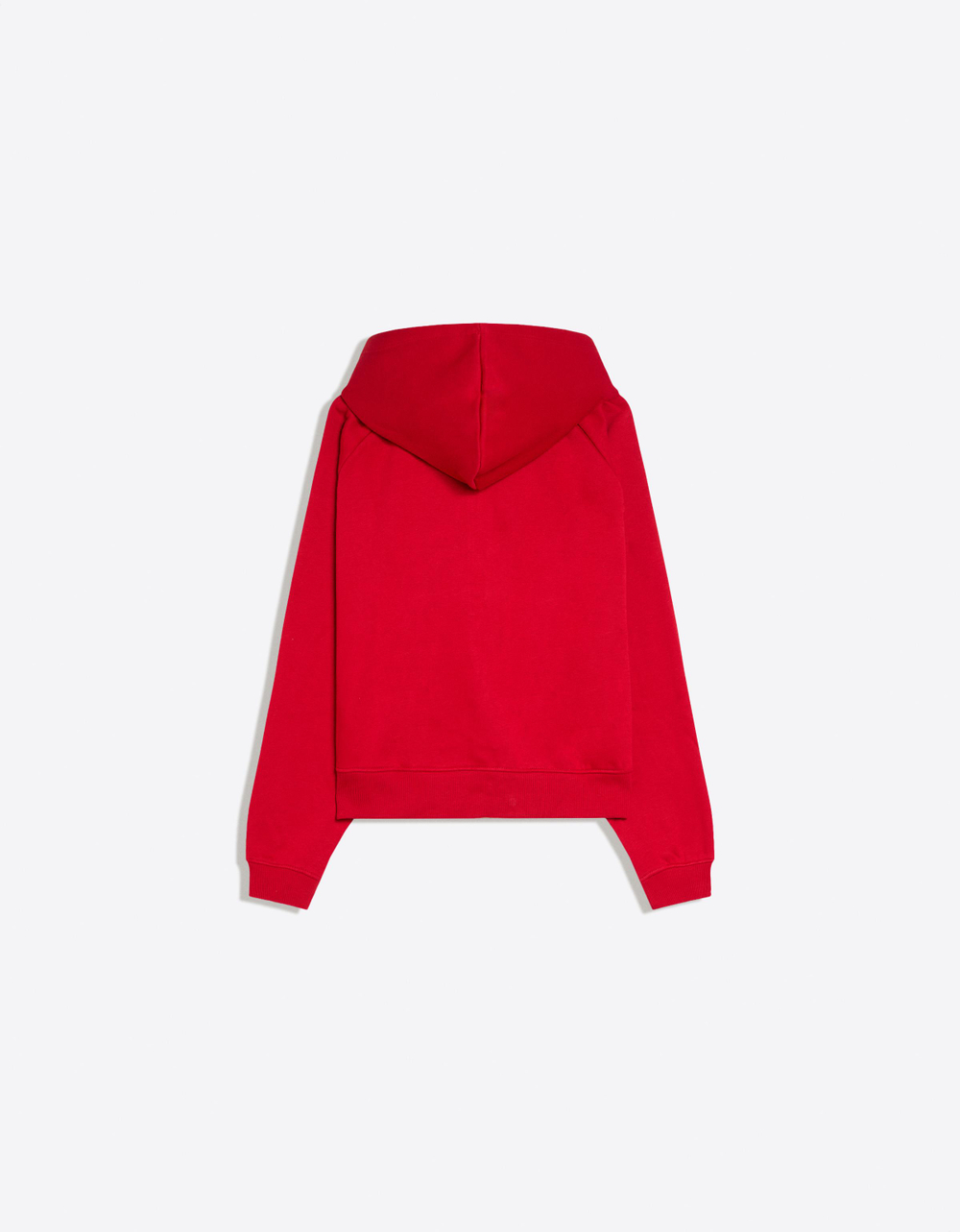 Женское худи оверсайз с капюшоном и рукавами реглан - BERSHKA